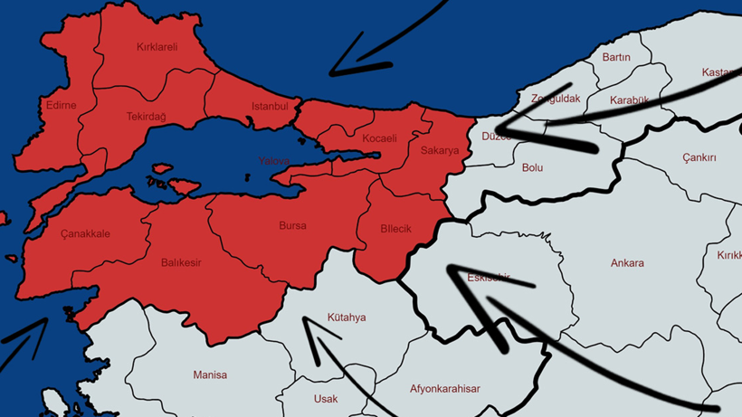Marmara’da 65 Yıllık Rekor! Yağmur Haritası Tersine Döndü… Yağmur Değil, Kuraklık Yağdı - Resim : 2