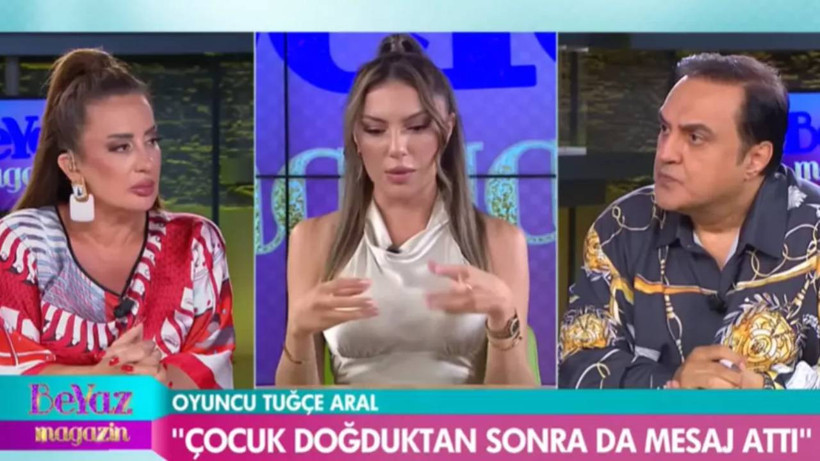 'Berk Oktay Fantezi Mesajları Attı' Dedi! Tuğçe Aral Canlı Yayında Mesajları İfşa Etti! "Midem Bulandı" - Resim : 3