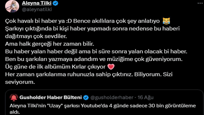 Aleyna Tilki Daha Fazla Dayanamadı, En Sonunda Patladı! 'Halk Gerçeği Biliyor' - Resim : 2