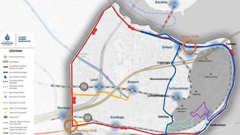 İstanbul’da Yeni Ulaşım Dönemi! 18 Yıllık Sirkeci-Harem Hattı Taşınıyor, Otobüs Öncelikli Şerit Geliyor! Pilot Bölge Belli Oldu - Resim : 4