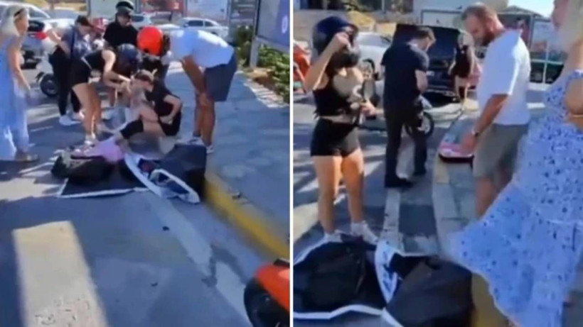 Seray Sever Bodrum’da Ölümden Döndü! Lüks Aracı Pert Oldu, Gözyaşlarına Boğuldu - Resim: 4