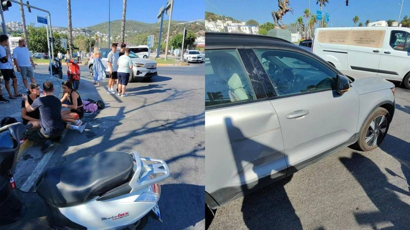 Seray Sever Bodrum’da Ölümden Döndü! Lüks Aracı Pert Oldu, Gözyaşlarına Boğuldu - Resim: 2