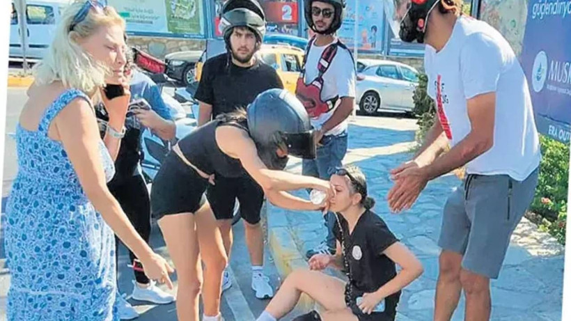 Seray Sever Bodrum’da Ölümden Döndü! Lüks Aracı Pert Oldu, Gözyaşlarına Boğuldu - Resim: 1