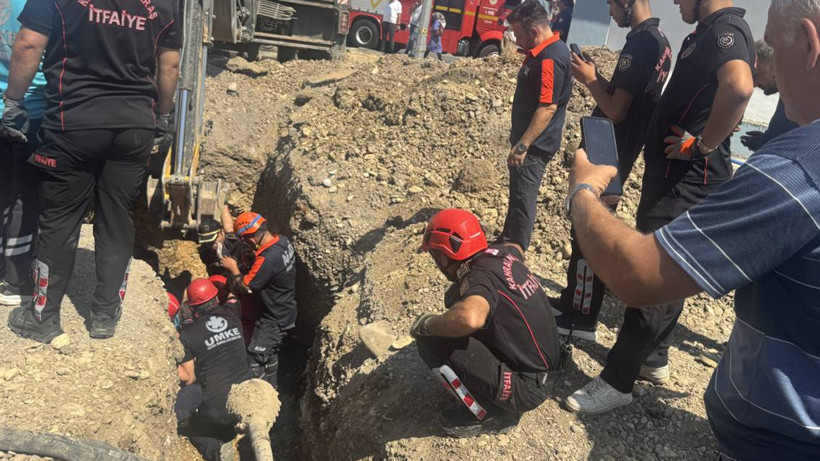 Kahramanmaraş'ta Göçük! İşçi Yaralı Olarak Kurtarıldı - Resim : 1