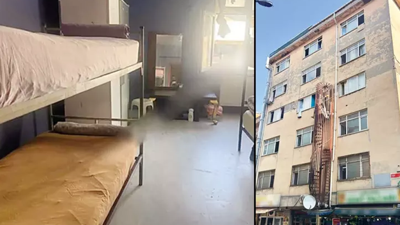 Aylık 4 Bin TL’ye Pansiyon Değil ‘Çöplük’! Öğrencilere Barınma Tuzağı! Yangın Merdiveni Yok, Camlar Kırık, Koku Dışarı Taşıyor - Resim : 3