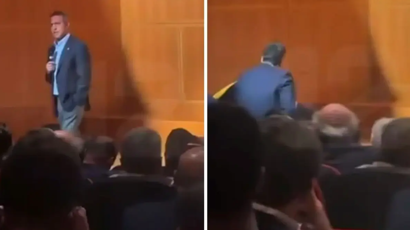 Ali Koç’tan Seçim Toplantısına Damga Vuran Hareket! Salonda Tüm Nefesler Tutuldu - Resim : 3