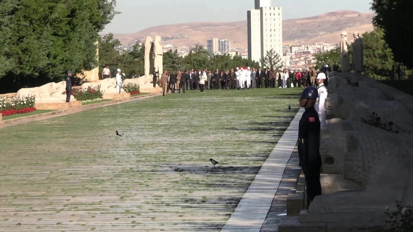CHP Heyetinden Kurultay Öncesi Anıtkabir Ziyareti - Resim : 1