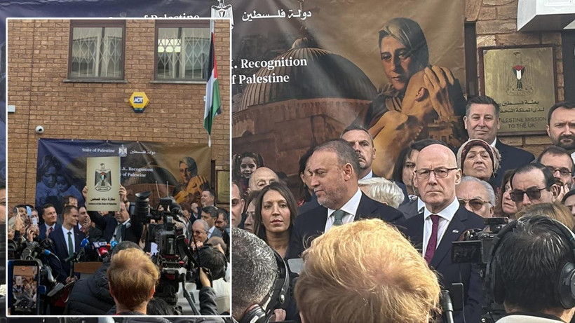 İngiltere’de Bir İlk… Filistin Elçiliği Resmen Açıldı - Resim : 1