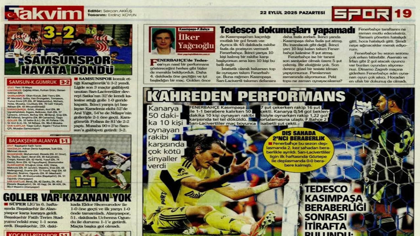 Ali Koç Gitti Sadettin Saran Geldi Ne Fayda! Fenerbahçe Yine Bildiğimiz Gibi: Süper Lig’de Büyük Kayıp - Resim: 3