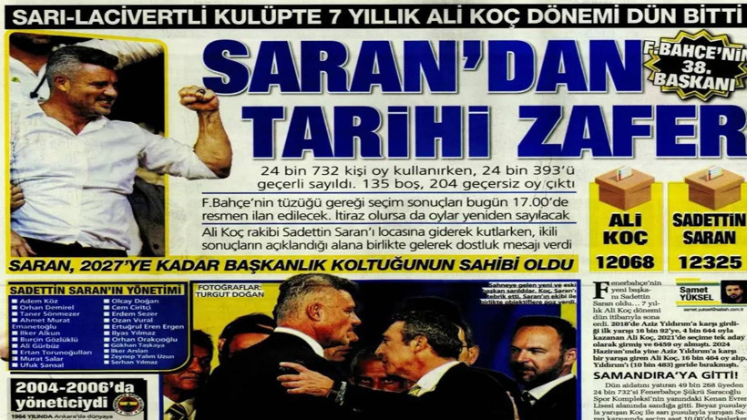 Ali Koç Gitti Sadettin Saran Geldi Ne Fayda! Fenerbahçe Yine Bildiğimiz Gibi: Süper Lig’de Büyük Kayıp - Resim: 2