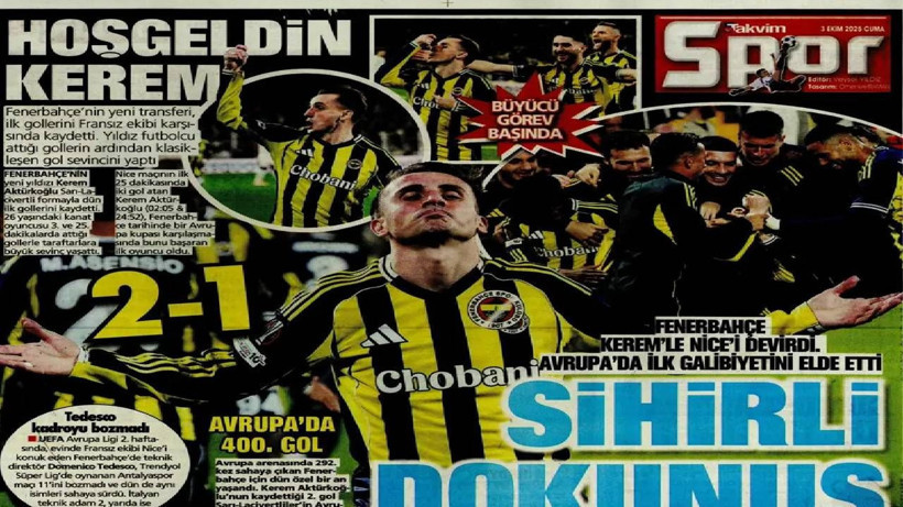 ‘Nice’ Zaferlere Fenerbahçe! Yeni Vizyon Kerem Potter - Resim: 6