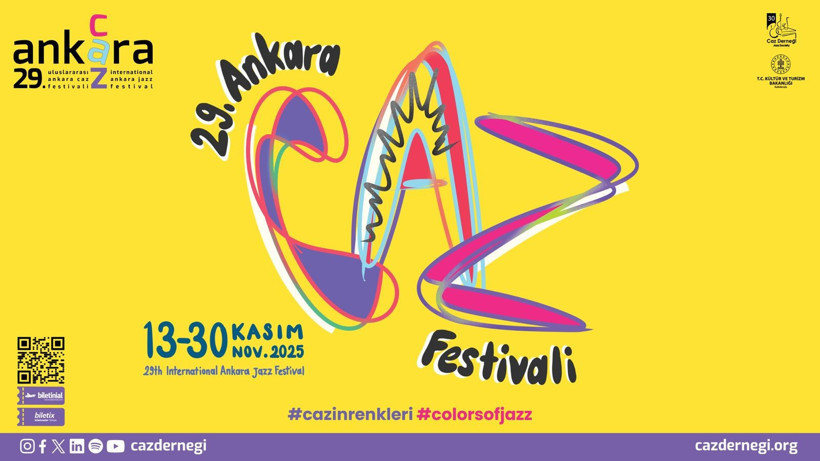 29. Uluslararası Ankara Caz Festivali 13 Kasım’da Başlıyor - Resim : 1