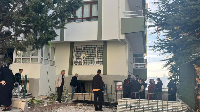 Ankara'da Doğal Gaz Faciası! Boruyu Kesip Ateşe Verdi - Resim : 1