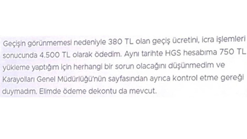 Özel Otoyollardaki 'HGS Tuzağı' Vatandaşı Çileden Çıkardı! Aynı Gün Ödense Bile Eve Haciz Geliyor - Resim : 1