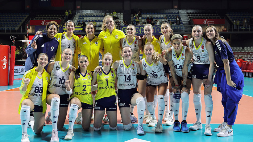 Fenerbahçe Medicana'dan Net Galibiyet! Şampiyonlar Ligi'nde Novara'ya Set Vermedi - Resim : 1