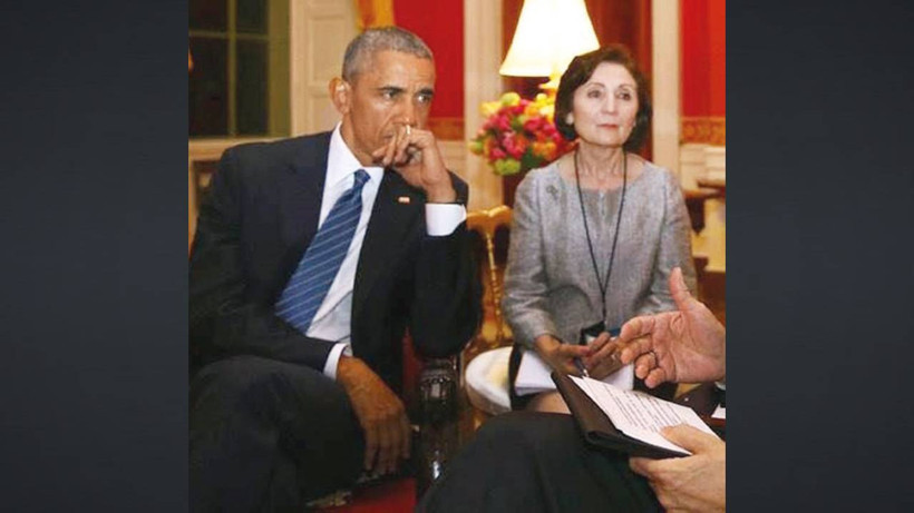 Beyaz Saray'ın 'Sır Kadını' Terc&uuml;man Olcay Kartarı Rached Hayatını Kaybetti - Resim : 1