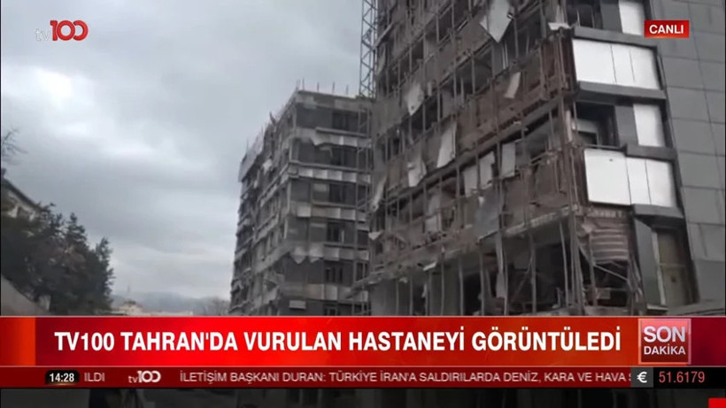 ABD-İsrail Bombalarının Hedefi Olan Gandi Hastanesi'nde Son Durum ne? İlk Kez Görüntülendi - Resim : 2