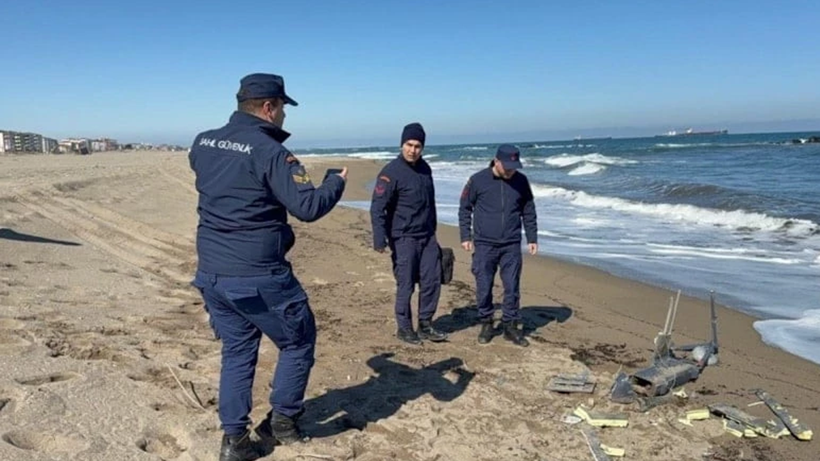 Karasu Sahili'nde İHA Paniği! Ekipler Alarma Ge&ccedil;ti - Resim : 1