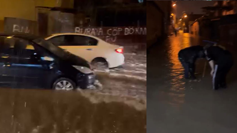 Adana'yı Sağanak Vurdu! Mahsur Kalan Çocuklar Kurtarıldı - Resim : 1