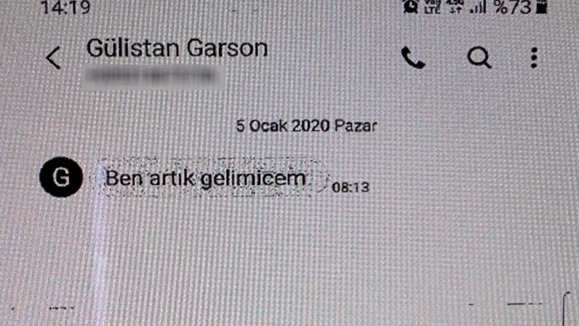 Gülistan Doku’nun Attığı Son Mesaj Ortaya Çıktı: 'Ben Artık Gelmeyeceğim' - Resim : 1