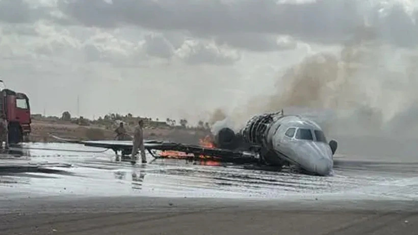 Libya’daki Jet Kazasında Pilotlarla İlgili Çelişkili İddia! 'Alkollüydüler' Açıklamasına Şirketten Yanıt - Resim : 1
