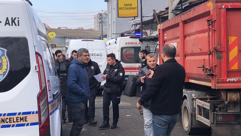 Tekirdağ'da Sır Ölüm: İş Yerinin Önünde Ölü Bulundu - Resim : 1