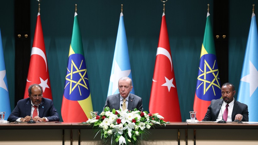 Somali ile Etiyopya Ankara'da Uzlaştı! Liderlerden Cumhurbaşkanı Erdoğan'a Teşekkür - Resim : 2