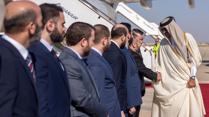 Devlet Başkan İlan Edilen eş-Şara’ya İlk Ziyaret Katar’dan - Resim : 1