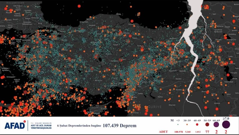 6 Şubat’ın Ardından Türkiye’nin İki Yıllık Deprem Karnesinde Korkutan Rakam - Resim : 1