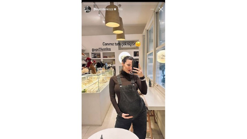 Pınar Deniz Öyle Bir Şey Aşerdi ki, Soluğu Hemen Orada Aldı, Güzel Anne Adayından Yeni Poz - Resim : 3