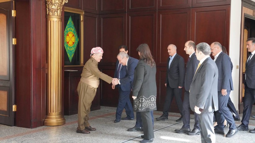 DEM Parti 'İmralı' Heyeti ile Barzani Arasında Kritik Görüşme - Resim : 1