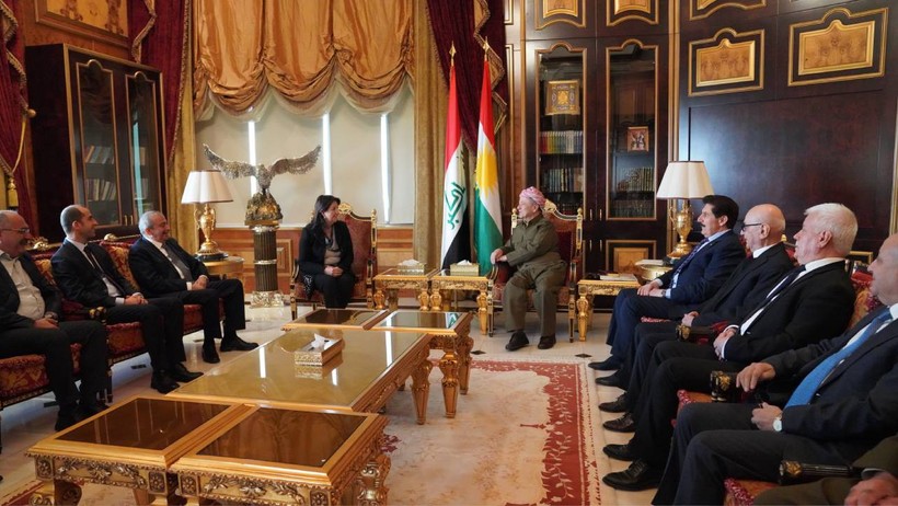 DEM Parti 'İmralı' Heyeti ile Barzani Arasında Kritik Görüşme - Resim : 2