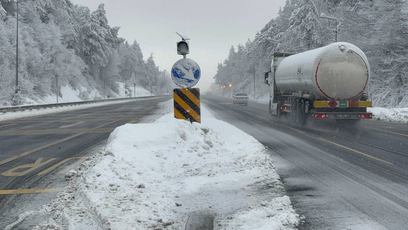 Meteoroloji Saat Verdi, Bursa'da Kar Alarmı - Resim : 1