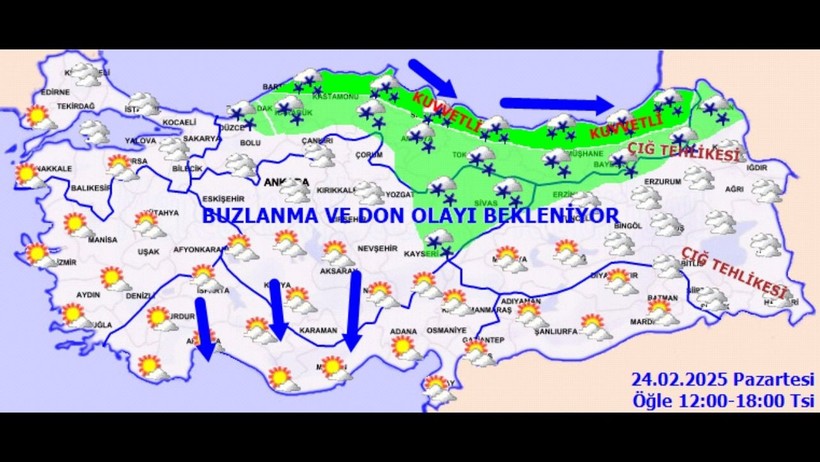 Meteoroloji Tarih Verdi: Kar Yerini Güneşe Bırakıyor - Resim : 2