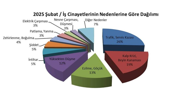 İSİG Raporu Açıklandı: Şubat Ayında En Az 121 İşçi Yaşamını Yitirdi - Resim : 2