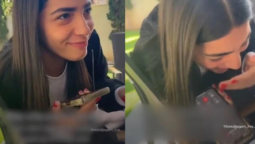 İsrailli Fenomenlerden Skandal Akım! Gazzeli Çocuklarla Alay Ettiler - Resim : 1