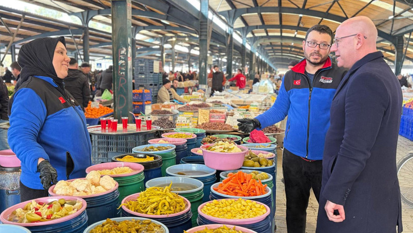 Pazar Esnafı ve Emekli, Hayat Pahalılığına İsyan Etti - Resim : 2
