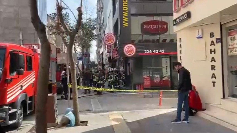 Dönercide Korkutan Yangın - Resim : 1