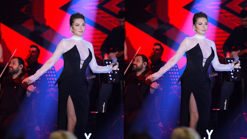 Ebru Yaşar Kıbrıs’a Damga Vurdu… Hem Sesi Hem Zarafetiyle Büyüledi - Resim : 3