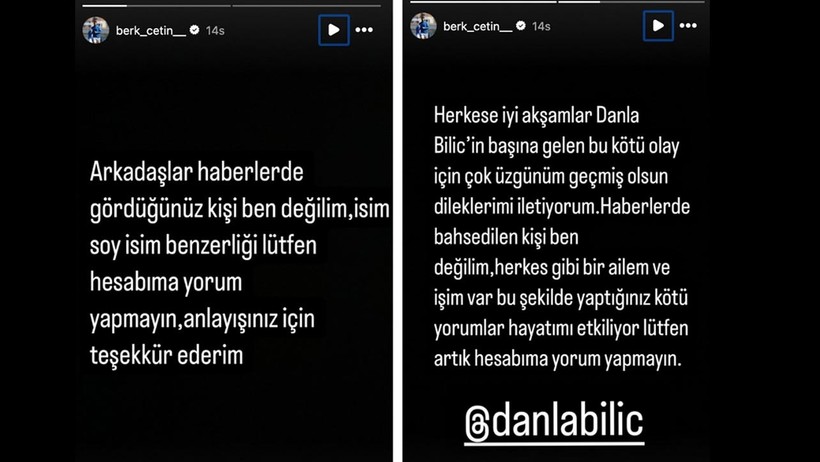 Danla Bilic'i Darp Eden Berk Çetin'le Aynı İsme Sahip Futbolcu İsyan Etti - Resim : 3