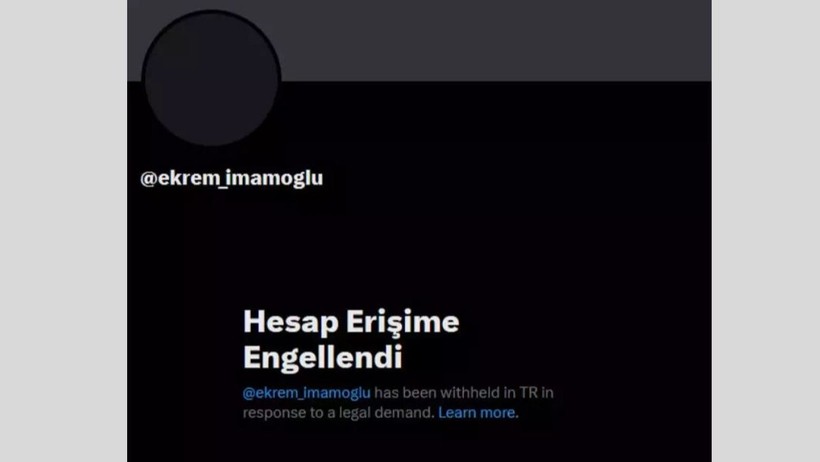 Ekrem İmamoğlu'nun X (Twitter) Hesabına Erişim Engeli - Resim : 2