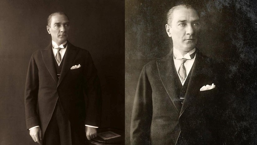 Atatürk'ün Stüdyo Fotoğraf Çekiminde, Videosu da Olduğu Ortaya Çıktı! Bilinmeyen Kareler, Eşsiz Görüntüler... - Resim : 2