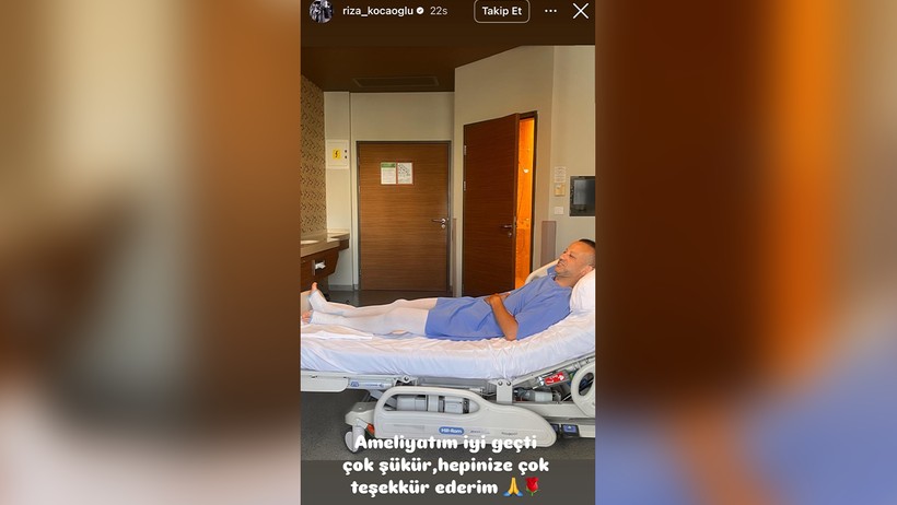 Ünlü Oyuncu Rıza Kocaoğlu Ameliyat Oldu! Hasta Yatağından Duyurdu, İki Ayağı da... - Resim : 2