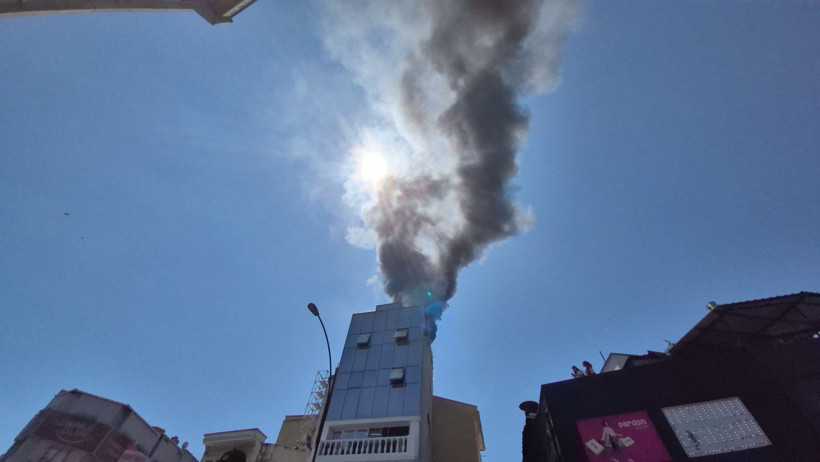 Tekirdağ Süleymanpaşa’da 5 Katlı Pastanede Yangın Paniği - Resim : 1