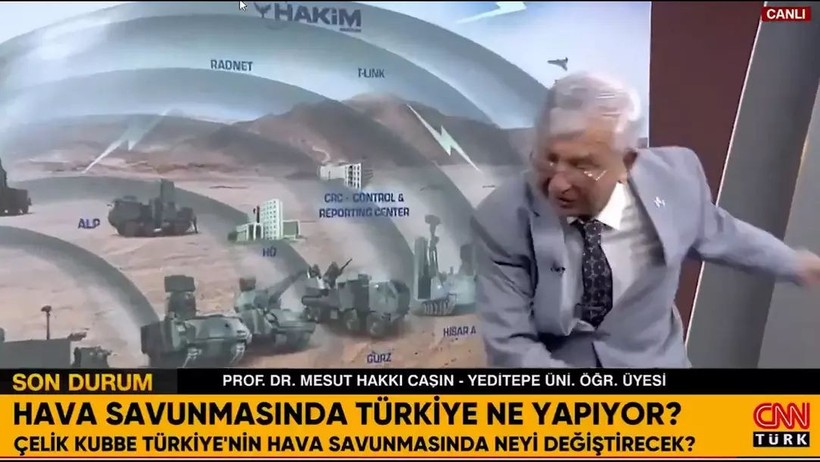 Sosyal Medya Yıkıldı! Profesörden Canlı Yayında Osmanlı Tokadı - Resim : 1