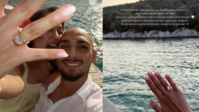 Galatasaray'ın Yıldızı Ahmet Kutucu’dan Sürpriz Evlilik Teklifi! Fenomen Aşka Sosyal Medyada Linç Yağmuru - Resim : 2