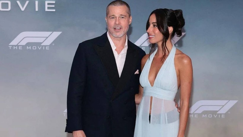Brad Pitt Galaya Yeni Aşkıyla El Ele Katıldı - Resim : 2