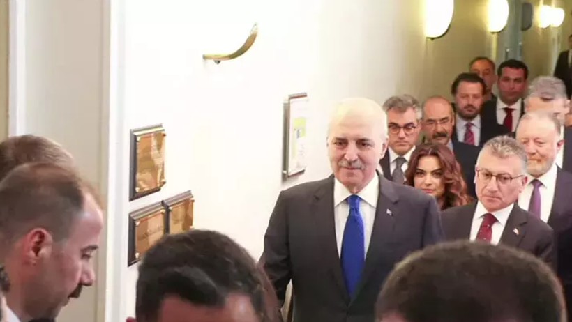 DEM Parti Grup Başkan Vekillerinden Numan Kurtulmuş’a Sürpriz Ziyaret - Resim : 2