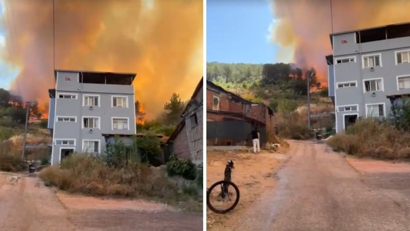 Yaz Kabusu Geri Döndü: Orman Yangınları Dört Bir Yanda! Alevler Mahalleleri Sardı, Tahliyeler Başladı - Resim : 5