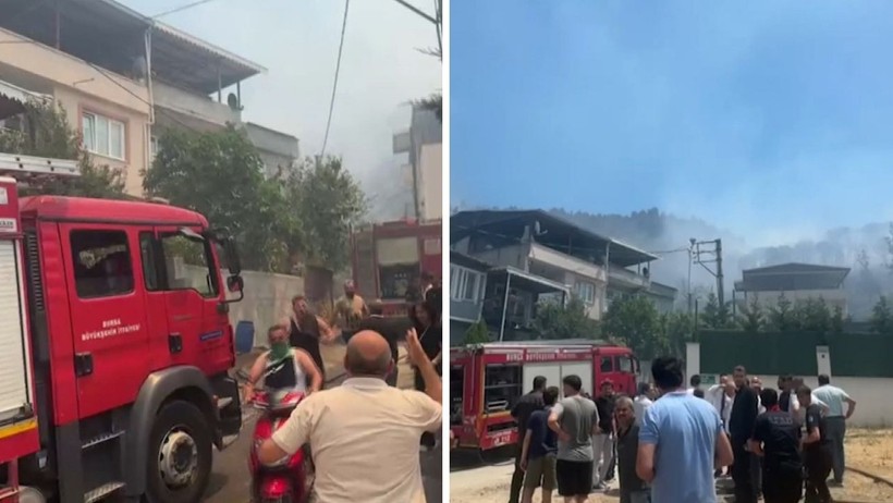 Yaz Kabusu Geri Döndü: Orman Yangınları Dört Bir Yanda! Alevler Mahalleleri Sardı, Tahliyeler Başladı - Resim : 7